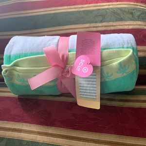 Stoney clover striped “beach towel”